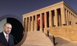 Erdoğan ve YAŞ üyeleri Anıtkabir'de