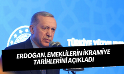 Erdoğan, emeklilerin ikramiye tarihlerini açıkladı