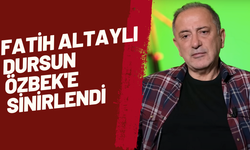 Fatih Altaylı, Dursun Özbek'e sinirlendi
