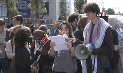MÜSİAD önünde 'Filistin' protestosu: Kısıtlama değil ambargo uygulanmalı