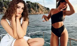 Burcu Özberk'ten tatil paylaşımları