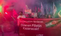 Ankara’da Filistin’e destek eylemi