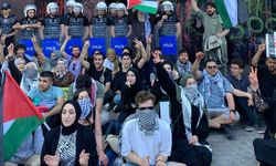 SOCAR'ı protesto eden Filistin İçin Bin Genç'ten 13 kişi gözaltı