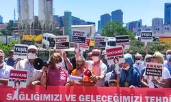 Ataşehir halkından beton santrali protestosu: Hemen yarın kaldırılsın!