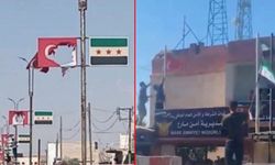 Türk bayrağı parçalandı! Suriye sınırında ÖSO Türkiye'ye saldırdı...
