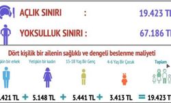 DİSK: Dört kişilik bir ailenin açlık sınırı 19 bin 423 lira oldu