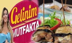 Gelinim Mutfakta patlıcana sarılı kaşarlı tavuk tarifi