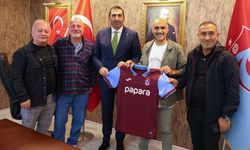 Temel filmi ekibi Trabzonspor'u ziyaret etti