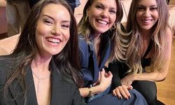 Fahriye Evcen, Aslı Enver ve Sinem Kobal'dan yıllar sonra yan yana