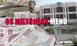 Eyüp Sultan Belediyesi'nde 93 milyonluk menü