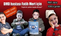 DMD hastası Fatih Mert için yardım çağrısı!