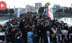 Taşköprü’de 5 bin kişi için halk iftarı sofrası kuruldu