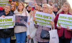 Esra Işık’a destek: Tutuklamaya karşı alanlarda