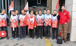 Taksim Eğitim ve Araştırma Hastanesi’nde eylem