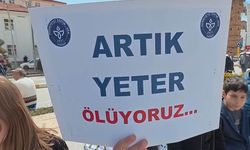 Okul saldırısı sonrası öğretmenler eylem yaptı