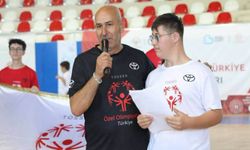 Edremit'te 140 özel sporcu madalya için yarıştı