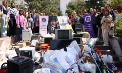 Çankaya'da 47 ton cihaz geri dönüşüme gitti