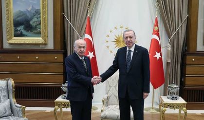 Erdoğan ile Bahçeli'den sürpriz görüşme