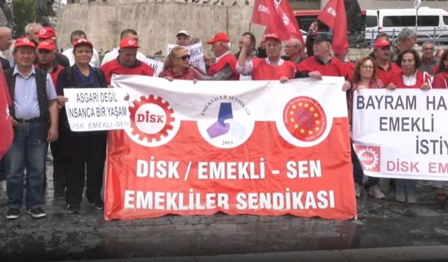 Emekliler Ankara'da sokağa çıktı: TÜİK'in yalanı viran etti vatanı