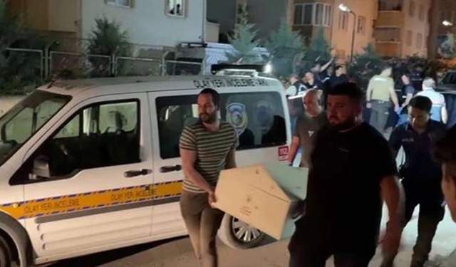 Damadının boğazını kesti