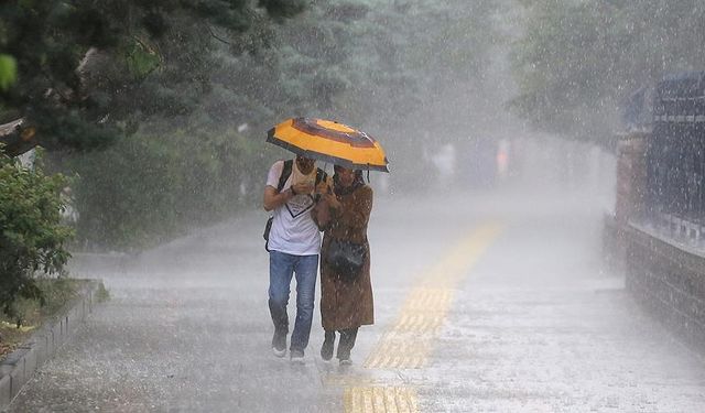 Kocaeli'de sağanak yağış