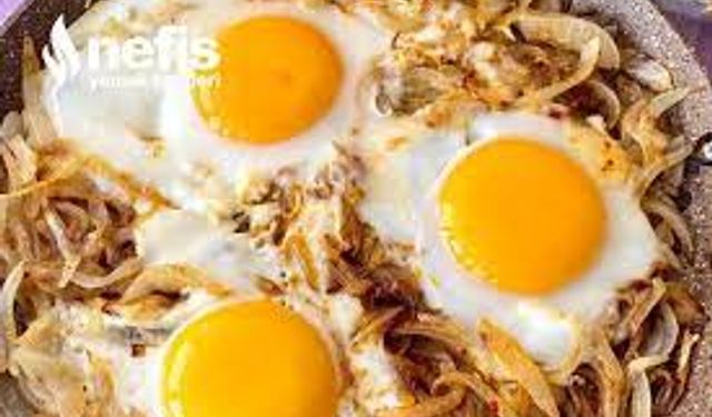 Soğanlı yumurta tarifi... Soğanlı yumurta nasıl yapılır?