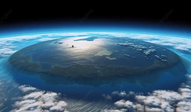 Gezegenler başlangıçta düz olabilir mi?