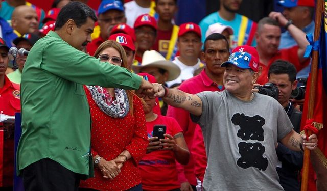 Maduro'dan şok iddia! Maradona öldü mü öldürüldü mü?