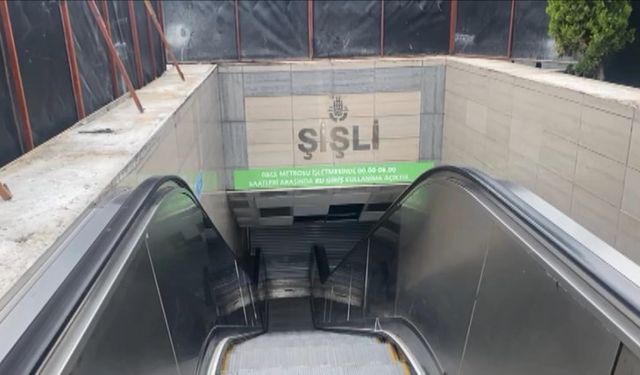 İstanbul'da Şişli metrosunda hattında intihar girişimi!