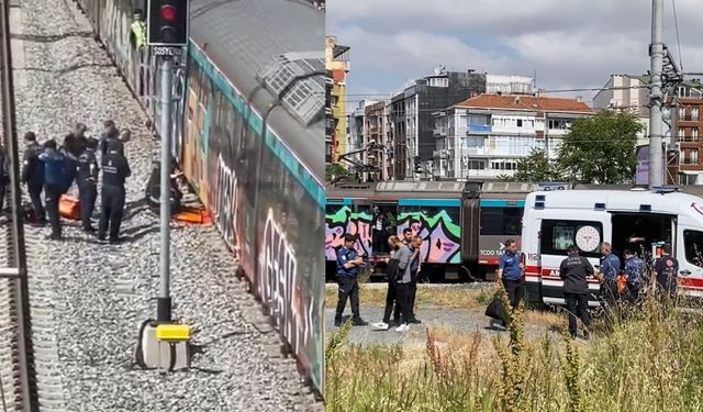 Marmaray'da intihar girişimi!