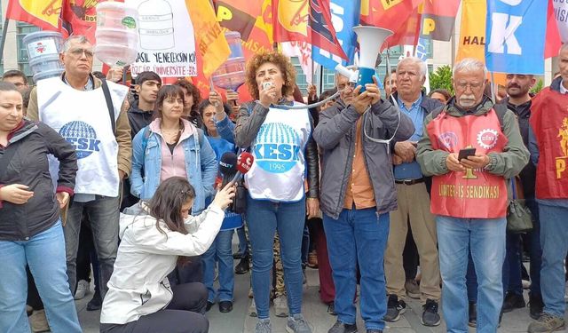 Emek, Barış ve Demokrasi Güçleri Çağlayan'da: Taksim biziz, Taksim halka kapatılamaz!