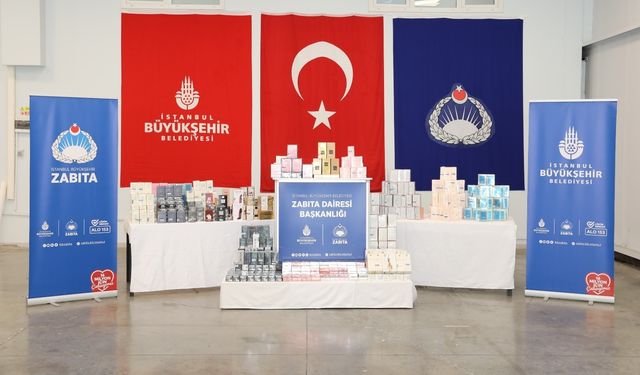 İBB'den sahte parfüm denetimi: Bir yılda 4 bin 555 adet sahte parfüme el konuldu