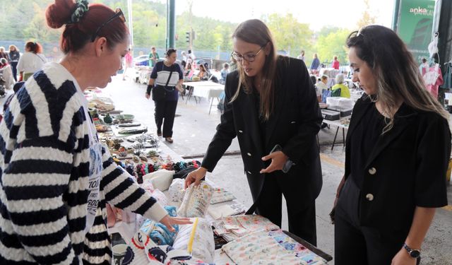 'Kadın Emeği Pazarı'na büyük ilgi