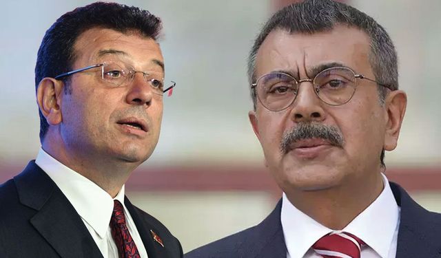 Bakan Tekin'den İmamoğlu'na hakaret