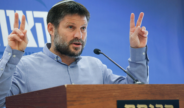 İsrail Ekonomi Bakanı Smotrich'ten Gazzeiçin tartışmalı açıklamalar