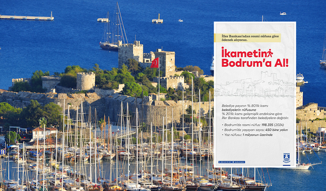 İkametini Bodrum'a al çağrısı!