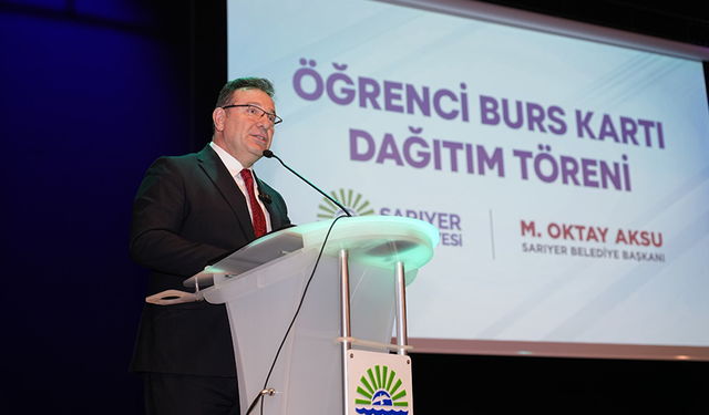 Sarıyer Belediyesi’nden eğitime büyük destek: 7500 öğrenciye burs kartı