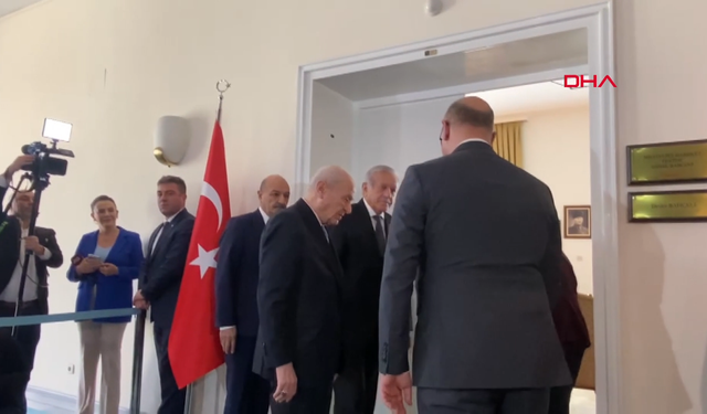 Bahçeli, DEM Parti heyetiyle görüştü