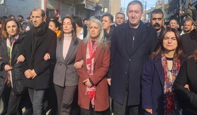 DEM Sınırda Haddi Aştı:  Türk Bayrağını İndirdiler!