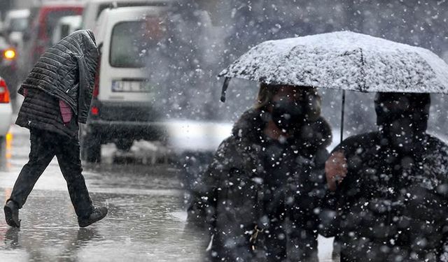 Hafta ortasında kar ve sağanak Geliyor