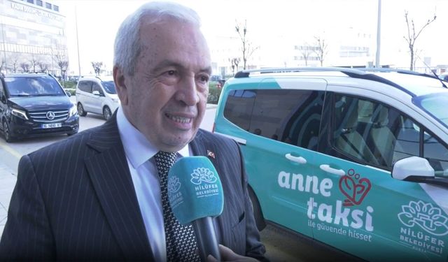 Nilüferde anneler için ücretsiz Anne Taksi hizmeti
