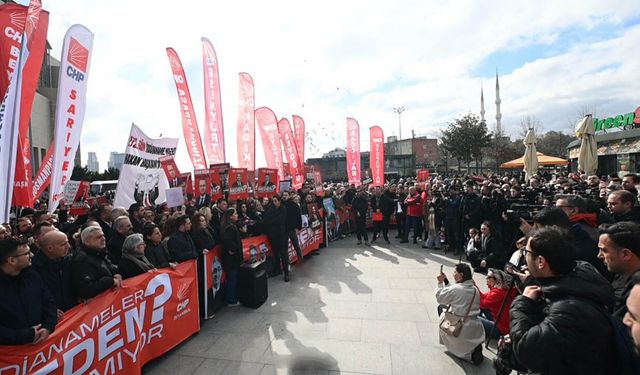 CHP’li başkanlara iddianame yok yürüyüşü