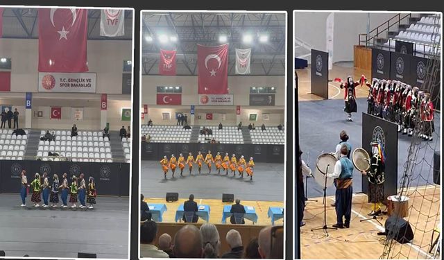 Türk Halk Oyunları Yarışması’nda 30 yöre Anadolu’yu sahneye taşıdı: İzle