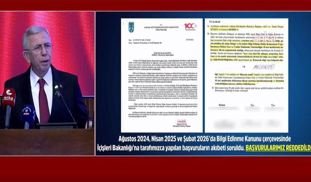 Mansur Yavaş’tan soruşturma izinlerine sert eleştiri