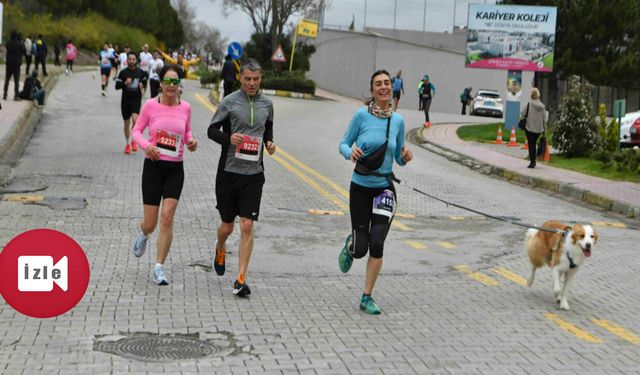 Bilkent'te spor şöleni: Patili dostlar da koştu!
