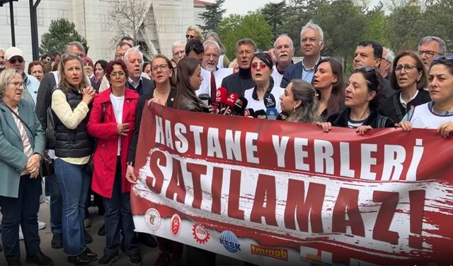 Tarihi hastanelerin satış kararı Bursa’da protesto edildi