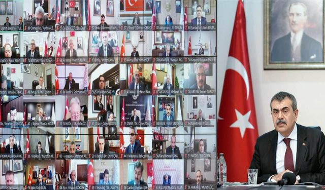 Bakan Tekin 81 il müdürüyle görüştü