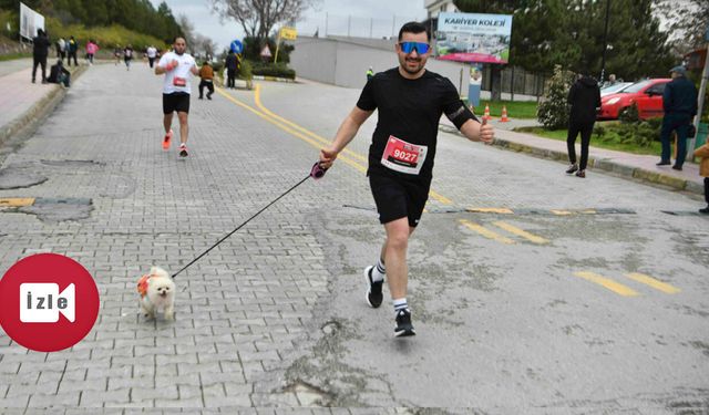 Bilkent'te spor şöleni: Patili dostlar da koştu!