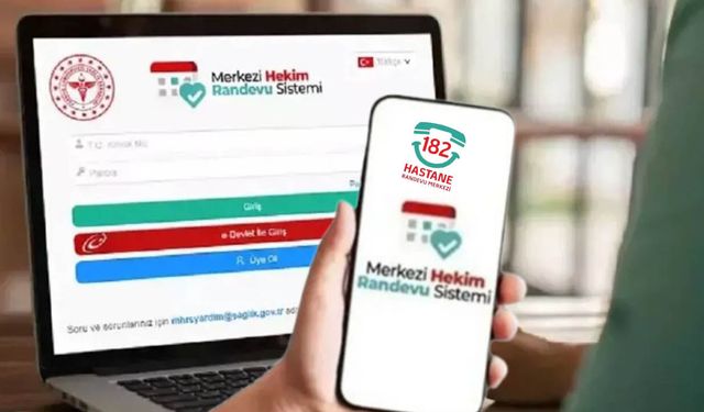 MHRS Randevu sistemi : 182 çilesi bitmiyor