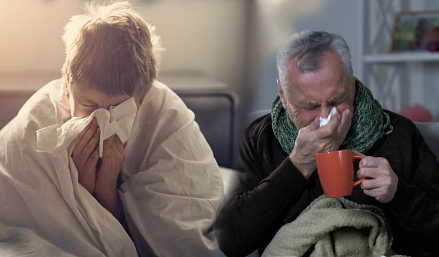 Grip vakaları artıyor cocuklar ve yaşlılar risk altında